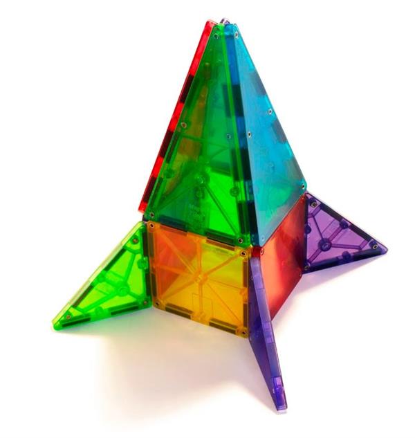 Magna-Tiles Clear Color 32 Parça