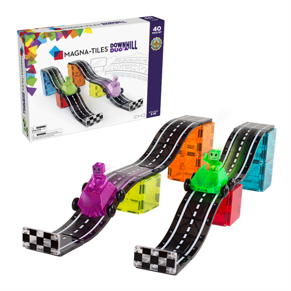 Magna-Tiles - Downhill Duo 40-Piece Set - Yokuş Aşağı 2li - 40 Parça