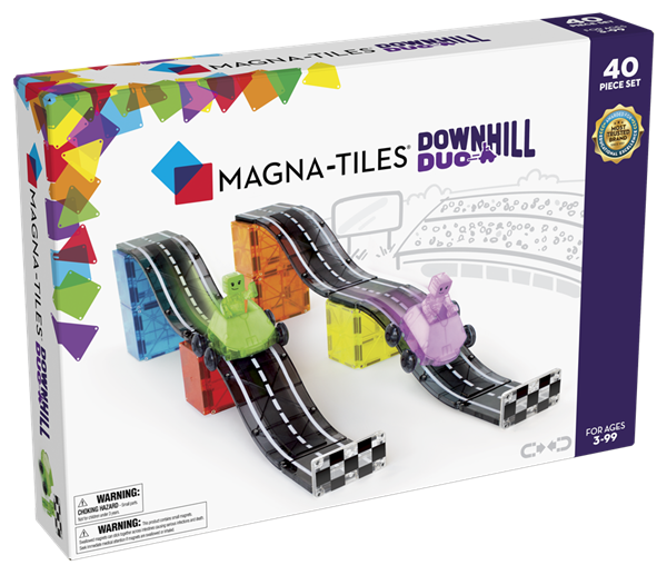 Magna-Tiles - Downhill Duo 40-Piece Set - Yokuş Aşağı 2li - 40 Parça
