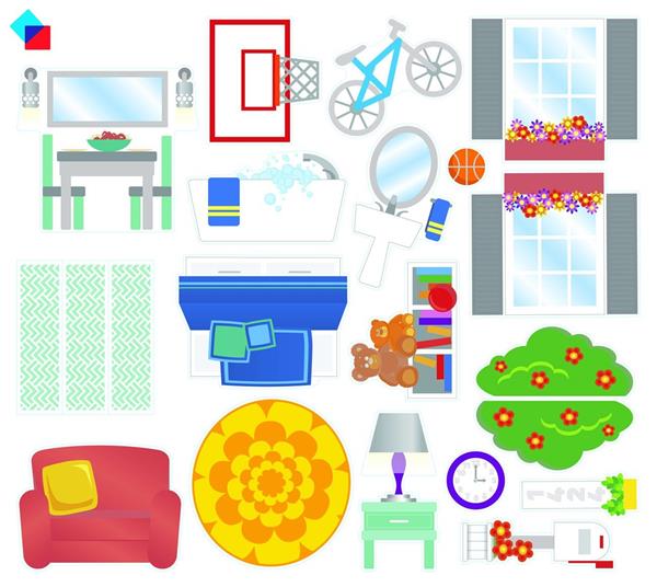 Magna Tiles House 28 Parça