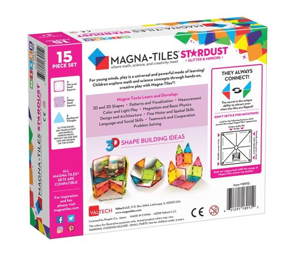 Magna-Tiles Parıltılı & Aynalı