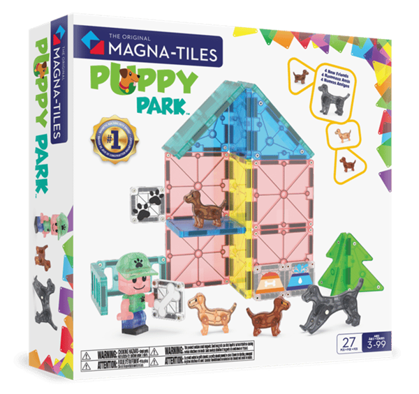 Magna-Tiles Puppy Park - 27 Parça