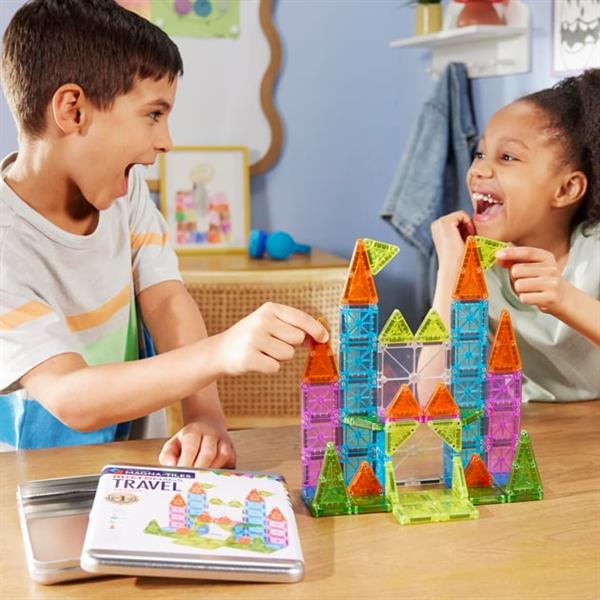 Magna-Tiles Travel Set - Seyahat Seti - 55 Parça