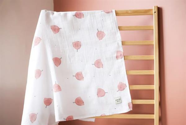 Mama Yoyo Big Bird Çok Amaçlı Organik Müslin Örtü 120x120 cm