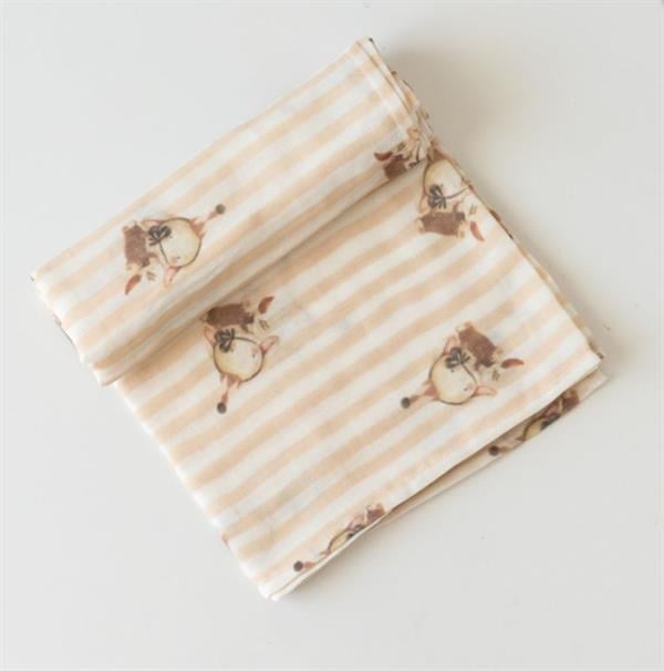 Mama Yoyo Çok Amaçlı Organik Müslin Örtü 100X100 cm - Tavşancık