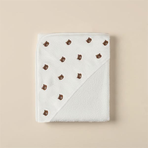 Mama Yoyo Nakışlı Kundak Havlu Ayı