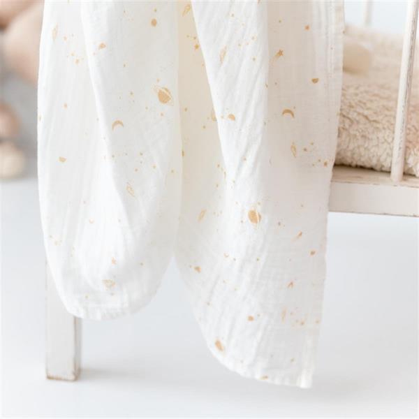 Mama Yoyo Samanyolu Organik Müslin Örtü 100x100 cm