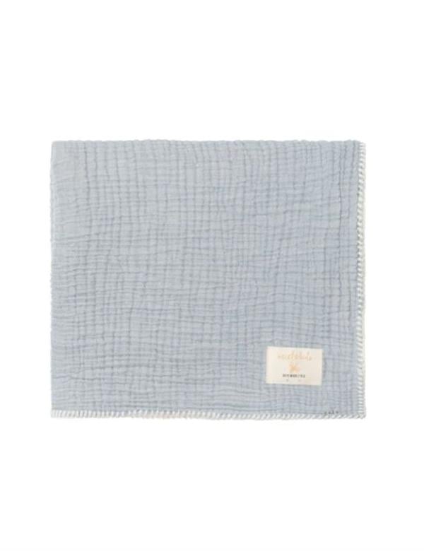 Marshmallow Müslin Battaniye - Ice Blue