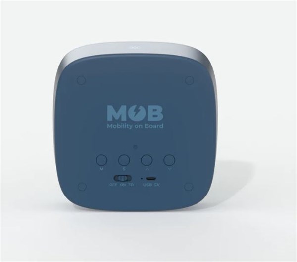 Mob Mavi Tavşan Çocuk Odası Saati ve Gece Lambası