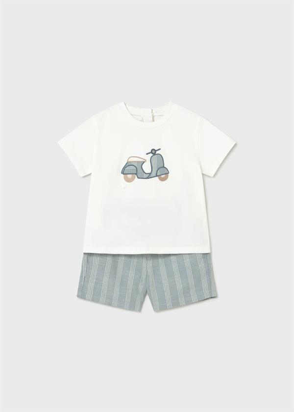 Mayoral Bermuda Set Mint