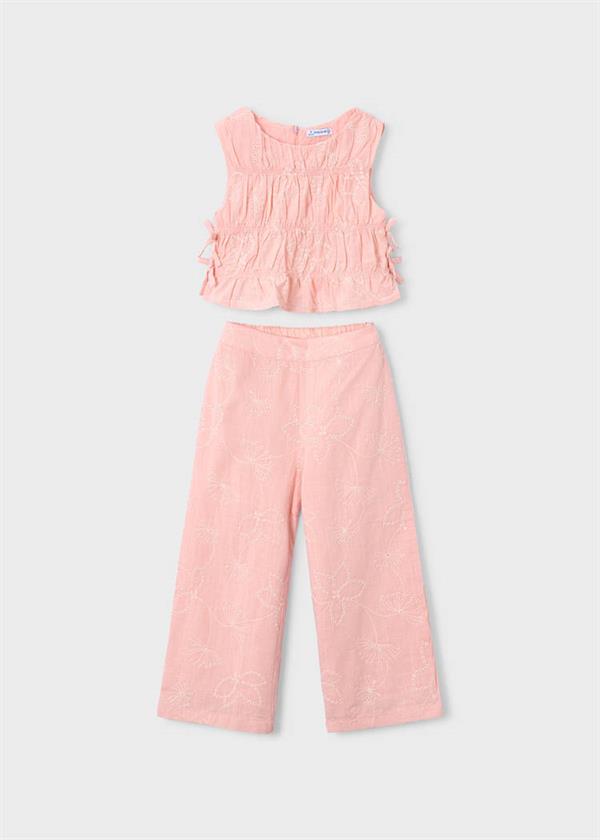 Mayoral Bluz Pantolon Set Pembe