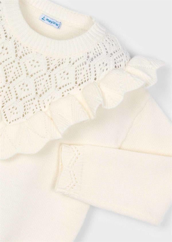 Mayoral Örme Kazak Krem