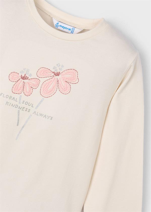 Mayoral Tişört Uzun Kol Basic Kahverengi