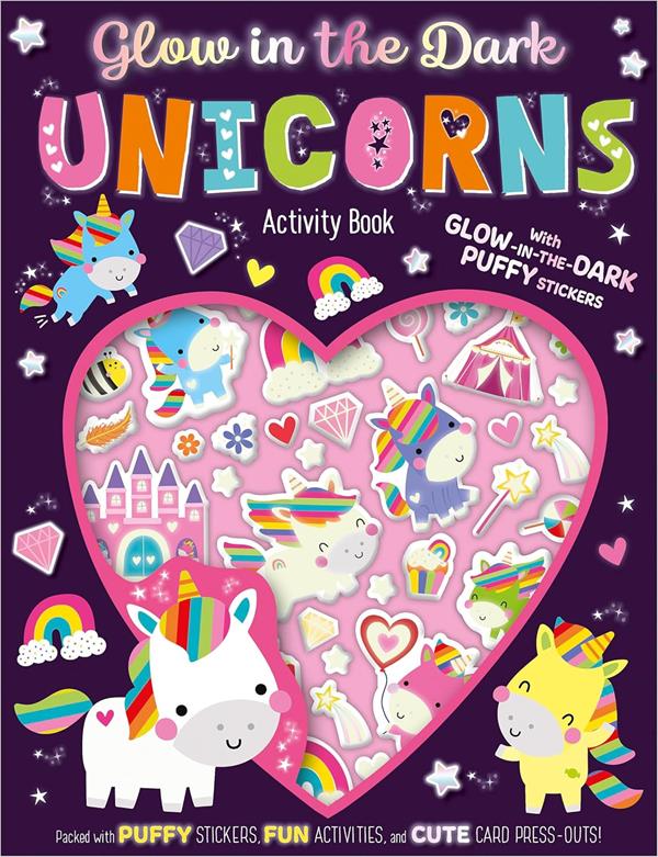 MBI - Glow in the Dark Unicorns Activity Book