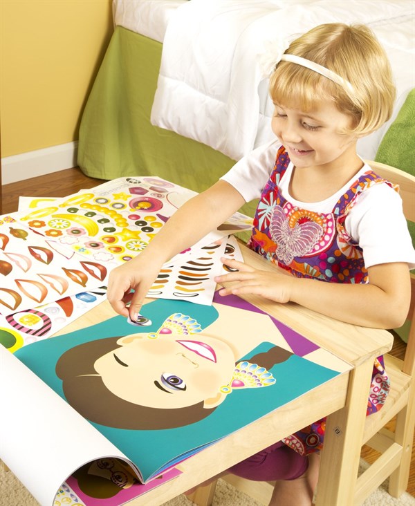 Melissa & Doug Çıkartma Kitabı - Yüzler