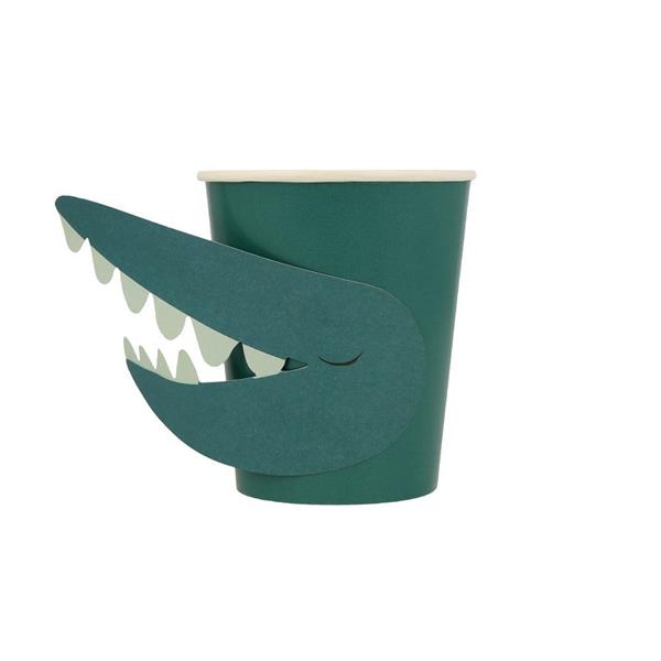 Meri Meri - Animal Parade Character Cups - Hayvan Geçit Töreni Bardaklar - 8li
