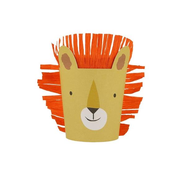 Meri Meri - Animal Parade Character Cups - Hayvan Geçit Töreni Bardaklar - 8li