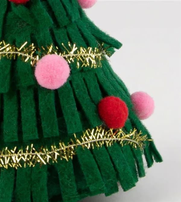 Meri Meri - Big Christmas Tree Hair Clip - Yeni Yıl Ağacı Tokası