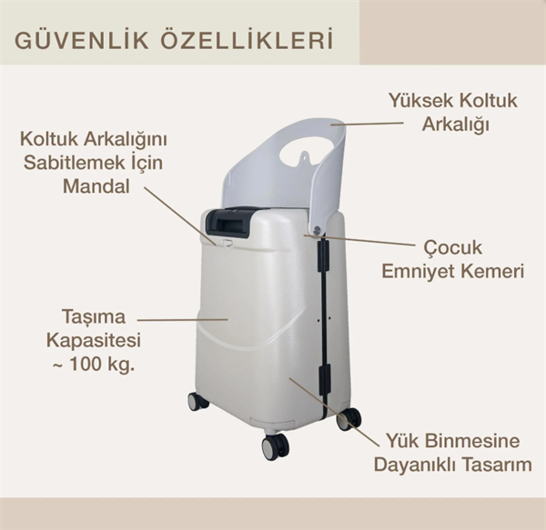 MiaMily Carry On Kabin Boy Valiz - Mist Grey