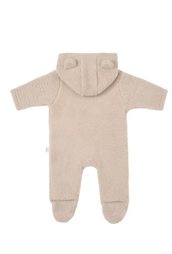 Miela Kids Kulaklı Peluş Tulum Bej