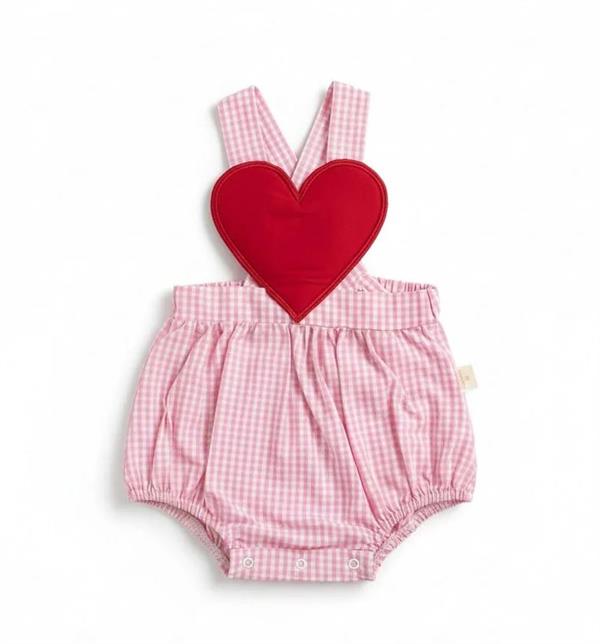 Miela Kids Little Love Salopet Pembe