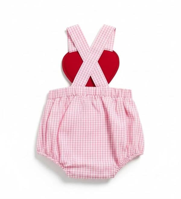 Miela Kids Little Love Salopet Pembe