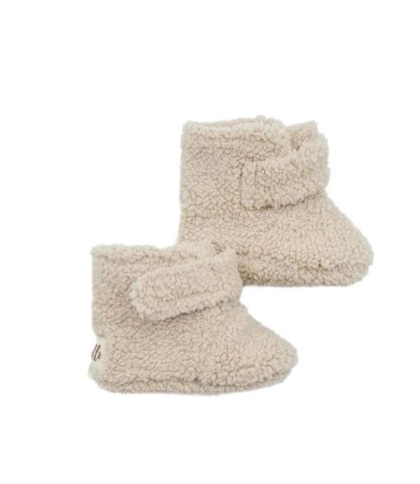 Miela Kids Peluş Patik Bej