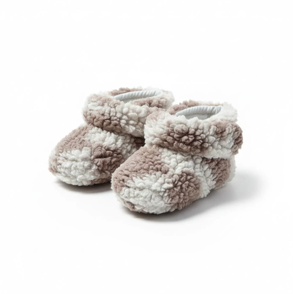 Miela Kids Peluş Patik Leopar