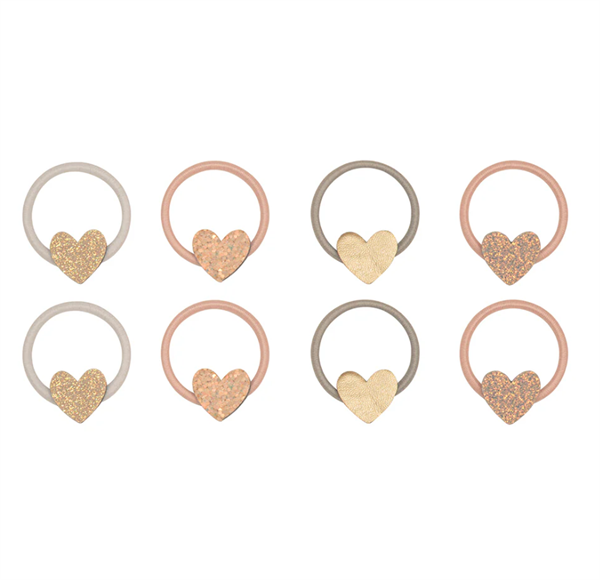 Mimi & Lula Heart Mini 8li Lastik Toka
