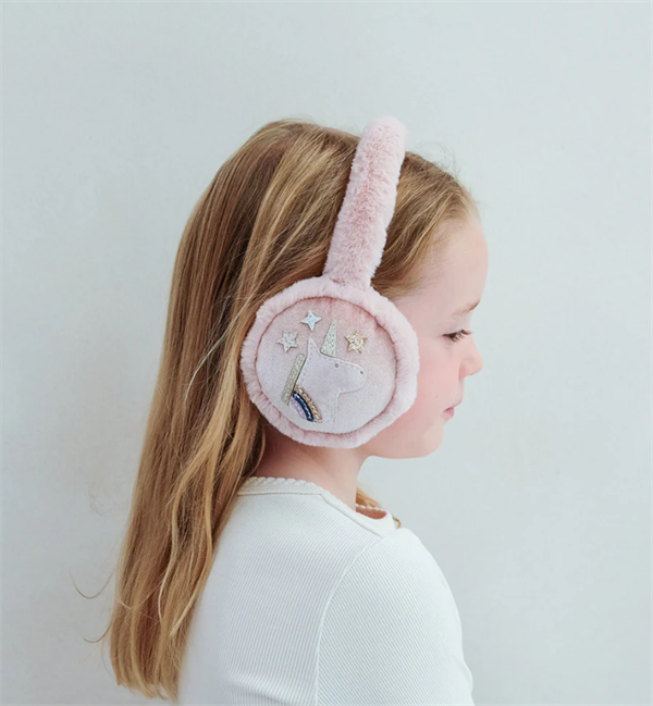 Mimi & Lula Peluş Kulaklık - Unicorn