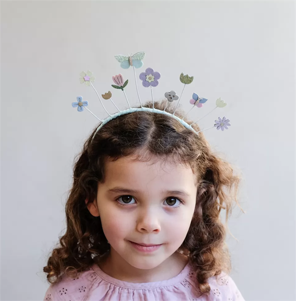 Mimi & Lula Spring Meadow Taç