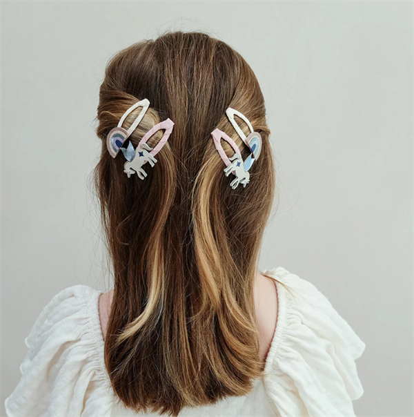 Mimi & Lula Winged Unicorn & Rainbow 4lü Toka