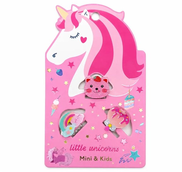 Mini & Kids 3lü Mini Figür Toka- Strawberry Cat