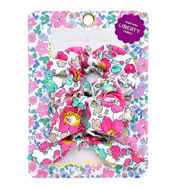 Mini & Kids Liberty Çocuk Lastik Toka- Betsy Pink