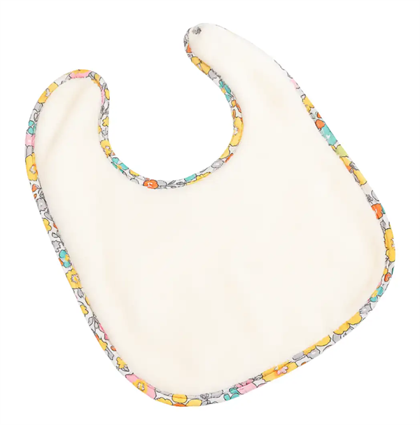 Mini & Kids Liberty Desenli 2li Kız Bebek Mama Önlük Seti Liberty