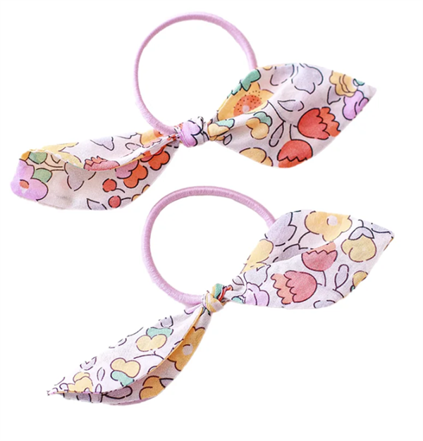 Mini & Kids Tavşan Kulağı Lastikli Toka Betsy Yellow