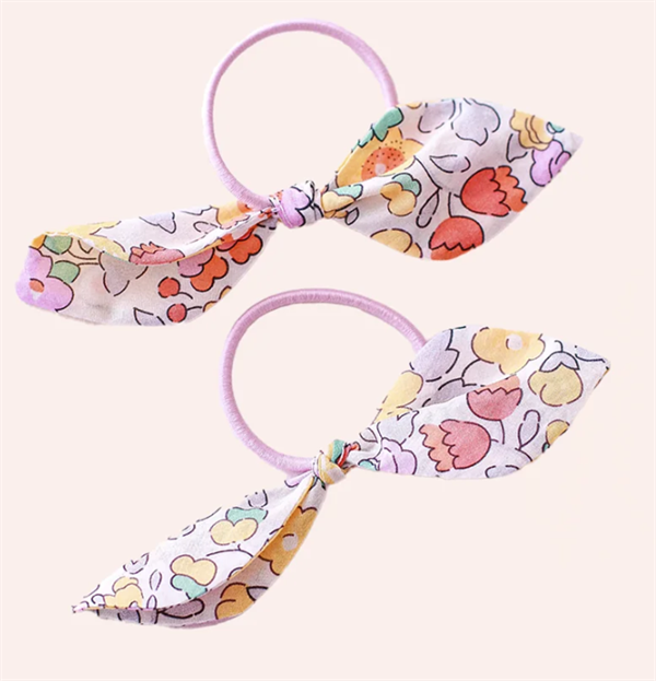 Mini & Kids Tavşan Kulağı Lastikli Toka Betsy Yellow