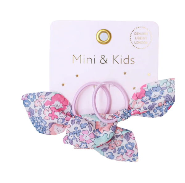 Mini & Kids Tavşan Kulağı Lastikli Toka Michelle Pastel