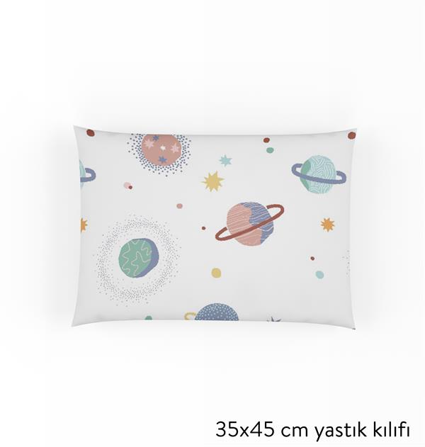 MiniJoyHub Çarşaf Ve Yastık Kılıfı Uzay