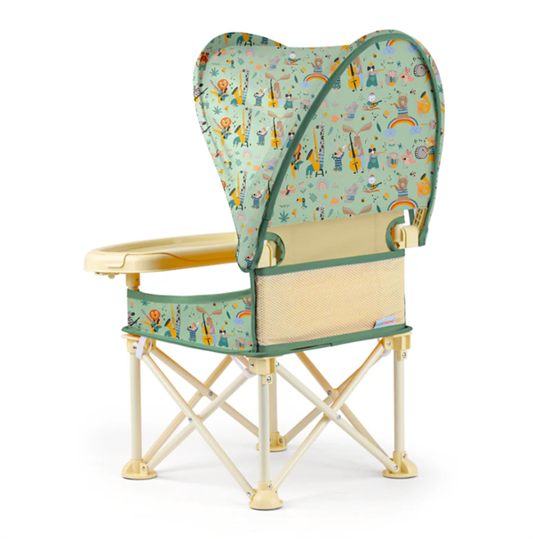 Minimono Plus Portatif Katlanabilir Mama Sandalyesi Bej Karnaval