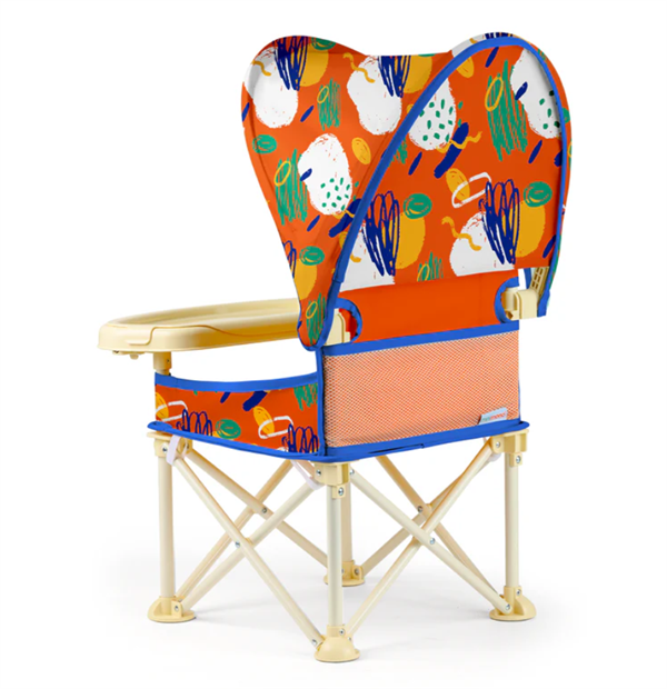 Minimono Plus Portatif Katlanabilir Mama Sandalyesi Turuncu