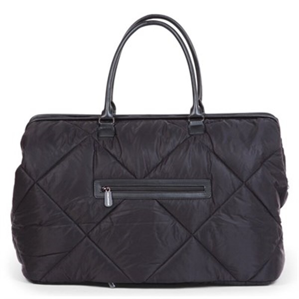 Mommy Bag, Anne Bebek Bakım Çantası Puffy, Siyah