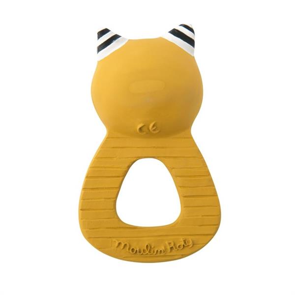 Moulin Roty Diş Kaşıma Halkası - Sarı Kedi