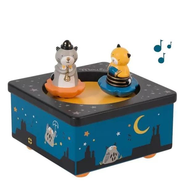Moulin Roty Müzik Kutusu - Kediler