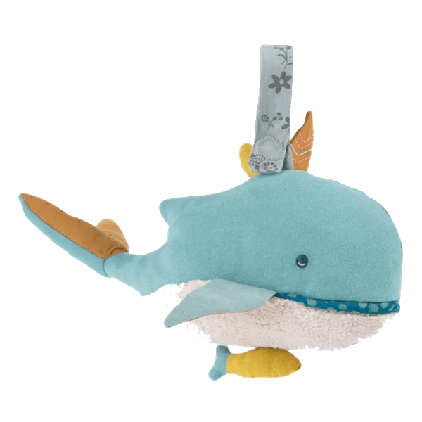 Moulin Roty Müzikli Bez Oyuncak - Balina