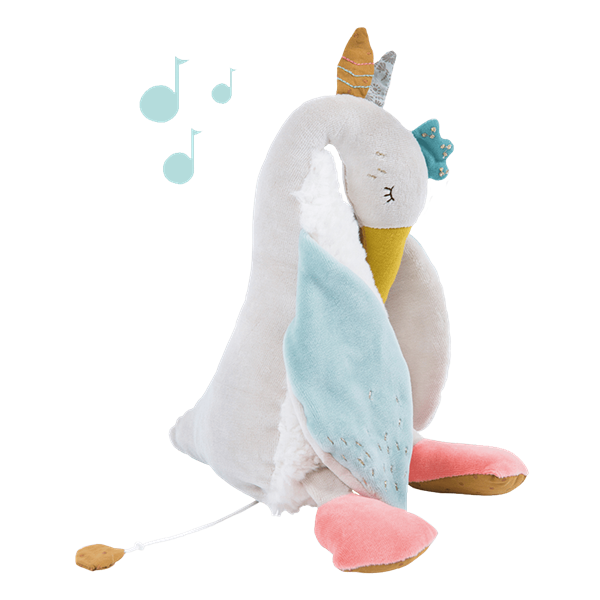 Moulin Roty Müzikli Peluş Oyuncak - Kaz