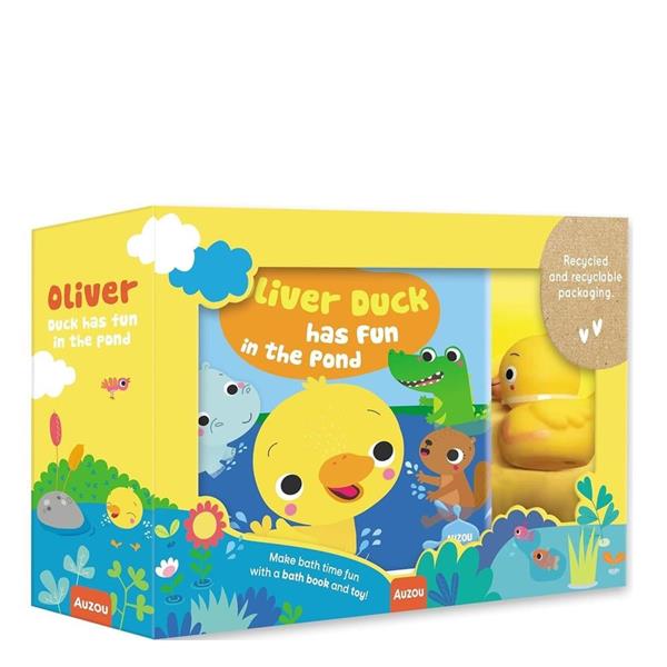 Oliver Duck has Fun in the Pond
