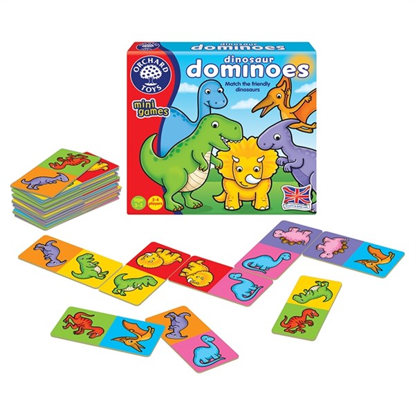 Orchard Dinosaur Dominoes Kutu Oyunu +3-5 yaş