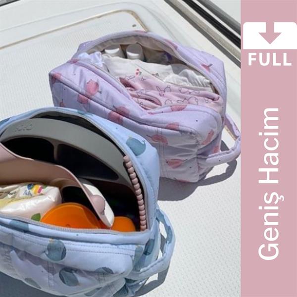 Organizer Bebek Bakım Çantası - Balina