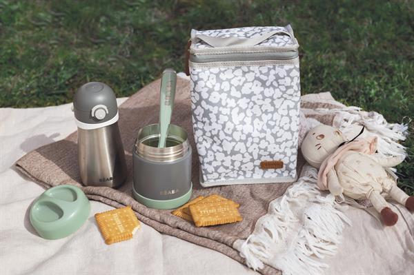 Paslanmaz Çelik Yiyecek Termosu,  Mineral grey/Sage green 300 ml